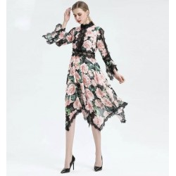 Rochie asimetric lace