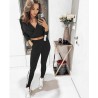Compleu din jerse negru queen