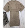 Compleu knitted cu fusta