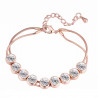 Bratara gold roz crystal glam