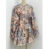 Rochie Zimmia color flowers