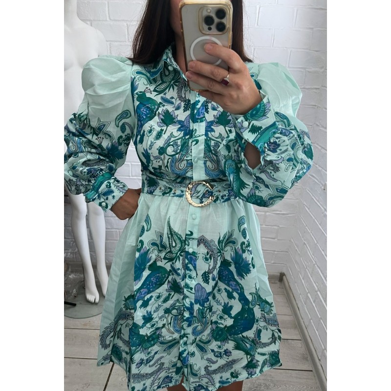 Rochie Zimmia summer green