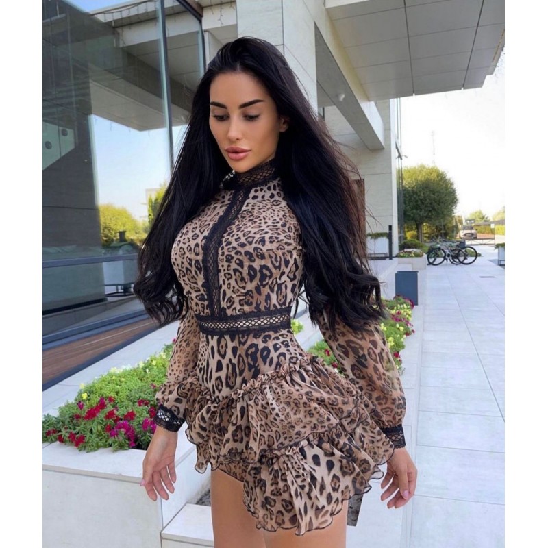 Rochie Alexandra Animal Print