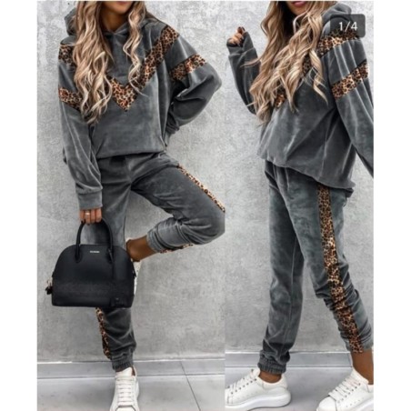 Compleu velvet wild gray