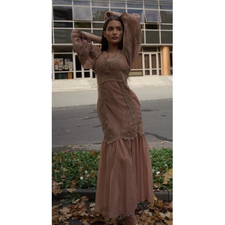 Rochie Zimmia sirena bej