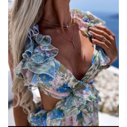 Rochie Boema cu Flori