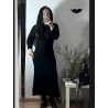 Rochie din tricot Amma Neagra