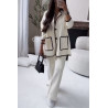 Compleu din TRICOT White Chic