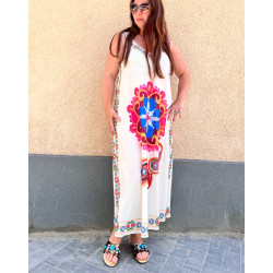 Rochie white Madeira in...