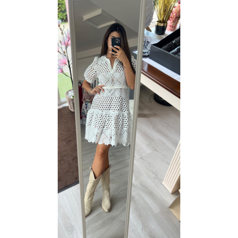Rochie SUPERPREMIUM White Lace Diva