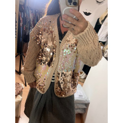 Cardigan cu paiete
