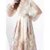 Rochie Diafana Superpremium Emily cu maneca lunga din organza
