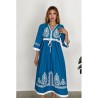 Rochie Boho Mia blue