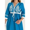 Rochie Boho Mia blue