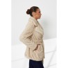 Haina blana artificiala Moon Knitted Bej