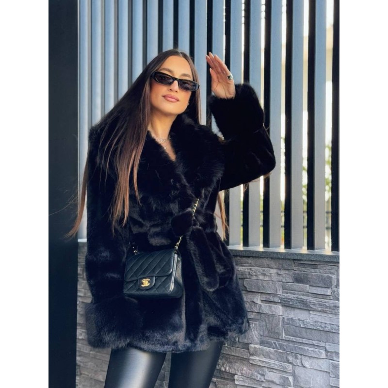 Haina blana artificiala Moon Elegancia Black