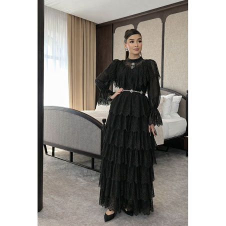 Rochie lace DIVA Black