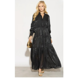 Rochie SUPERPREMIUM silky black