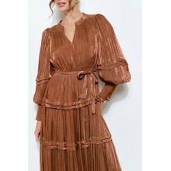 Rochie SUPERPREMIUM silky chocolate