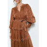 Rochie SUPERPREMIUM silky chocolate
