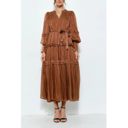 Rochie SUPERPREMIUM silky chocolate