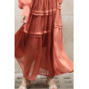 Rochie SUPERPREMIUM silky orange caramel