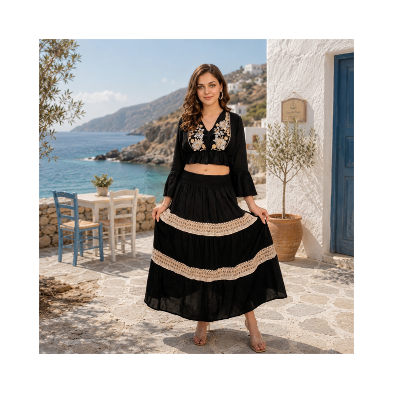 Compleu BOHO Manvi Black
