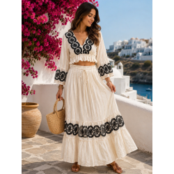 Compleu BOHO Manvi Lace...