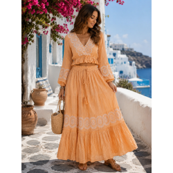 Compleu BOHO Manvi Lace...