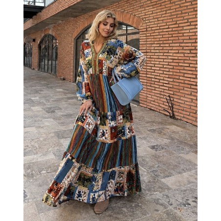 Rochie vascoza Marime Mare Happy Colors
