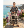 Rochie vascoza Marime Mare Black&White
