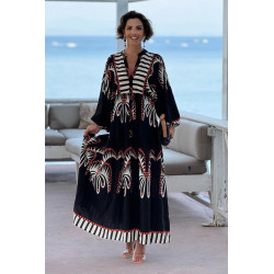 Rochie vascoza Marime Mare Tribal Print