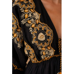 Rochie BOHO Espagnia Carmen Black