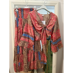 Compleu BOHO Green Roze