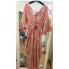 Rochie Boho ArtSilk Emma pink