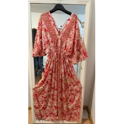 Rochie Boho ArtSilk Emma Red Shades