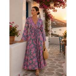 Rochie Boho Art Silk Manvi...