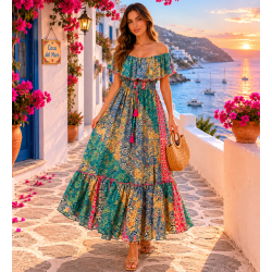 Rochie Boho ArtSilk Emma...