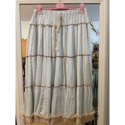 Fusta din vascoza lungime 85 cm