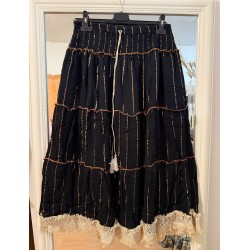 Fusta din vascoza lungime 85 cm