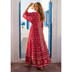Rochie NOOR LONG Fucsia