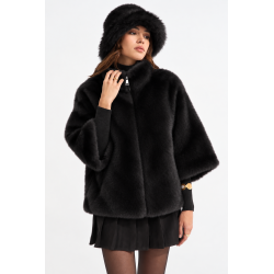 Haina ELEGANSIA capa blana artificiala black