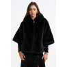 Haina capa blana artificiala Black