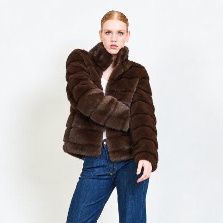 copy of Haina blana artificiala minx brown