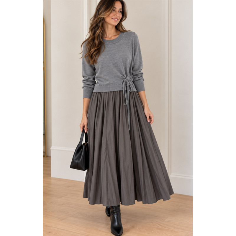 Rochie Mirelle Gri