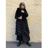 Vesta Blana Artificiala Black Nuria