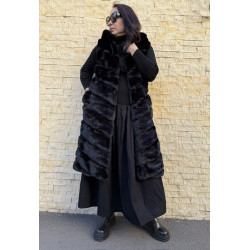 Vesta Blana Artificiala Black Nuria