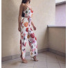 Salopeta alba cu flori