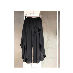 Pantaloni wrap black