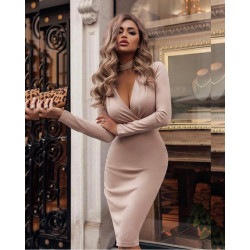 Rochie sexy midi neagra